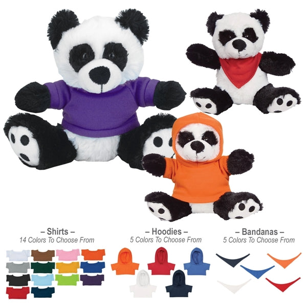 6" Cuddly Panda