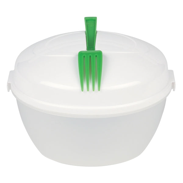 Portable Multi-Compartment Salad Bowl