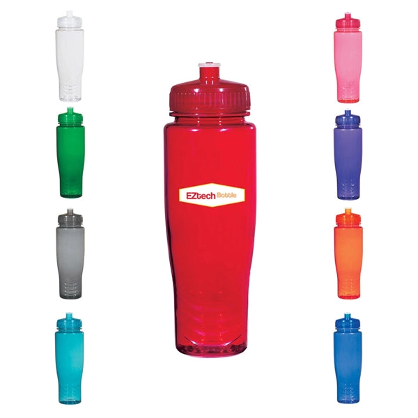28 Oz. Poly-Clean Translucent Bottle