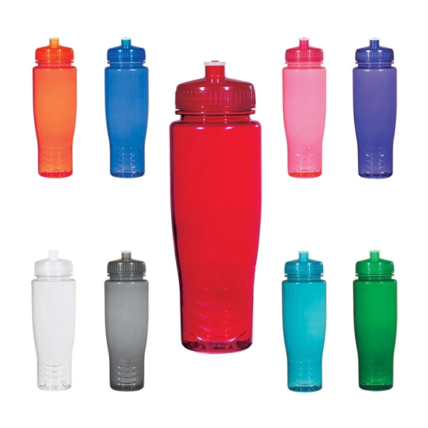 28 Oz. Poly-Clean Translucent Bottle