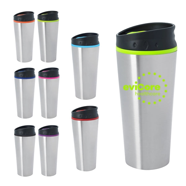 Stainless Steel Tumbler with Carved diamonds