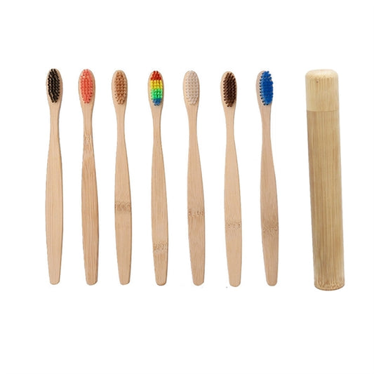 Bamboo Toothbrush With Case