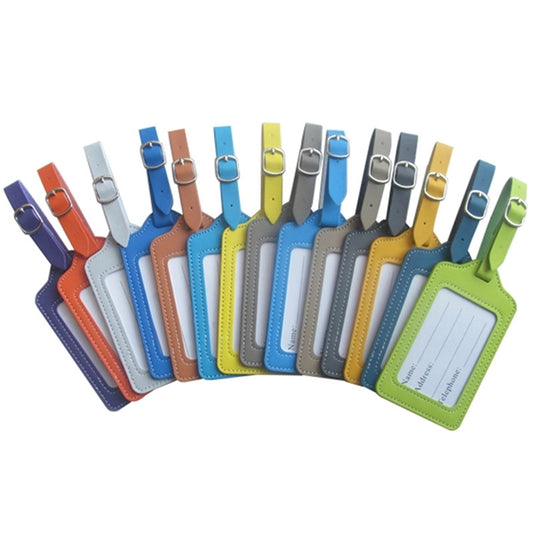 Leather Travel Luggage Tag