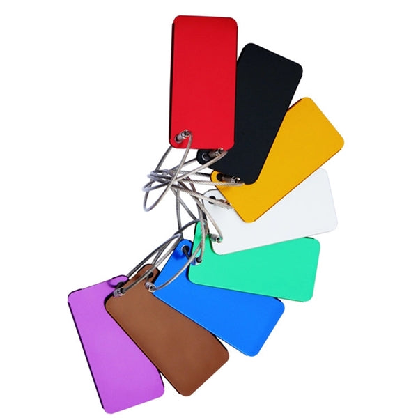 Aluminum Travel Luggage Tag