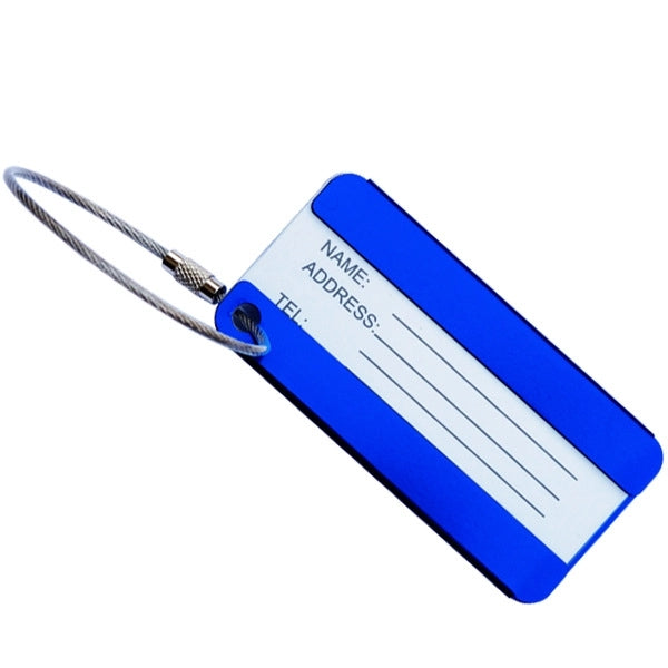 Aluminum Travel Luggage Tag