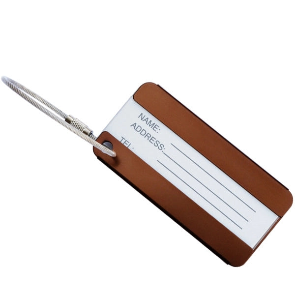 Aluminum Travel Luggage Tag