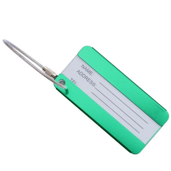 Aluminum Travel Luggage Tag