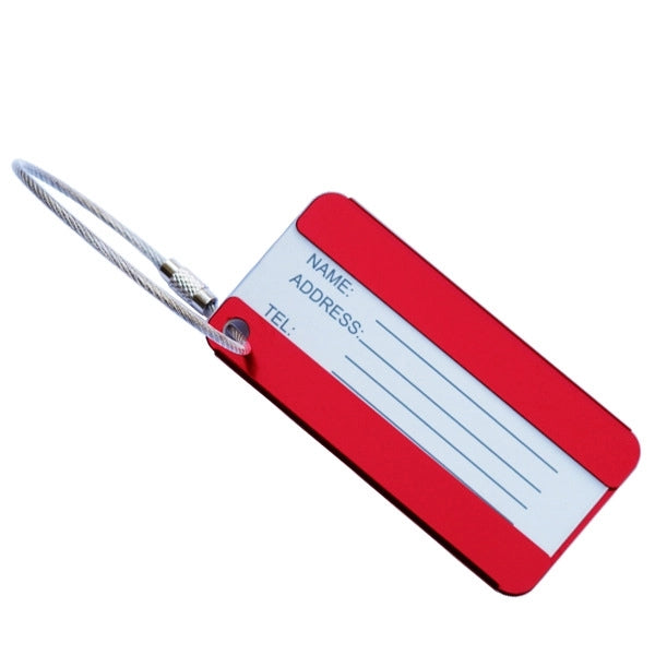 Aluminum Travel Luggage Tag