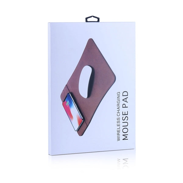 Wireless Charger Leather Mouse Pad