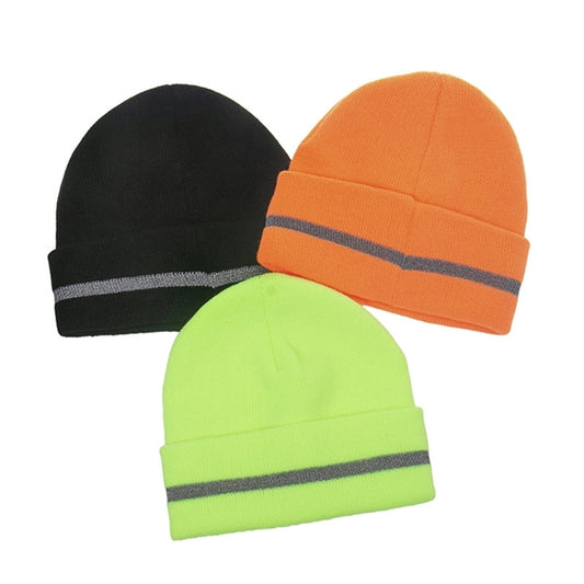 Reflective knit Beanie