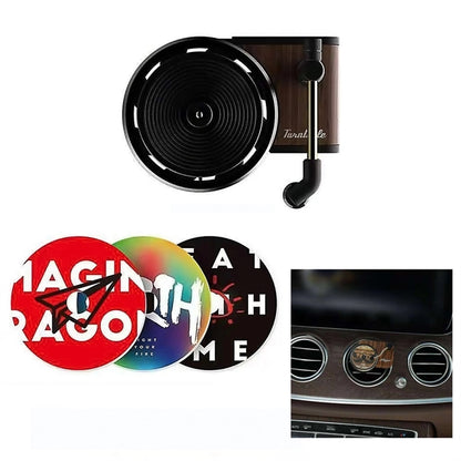 Car Retro Aromatic Record Player