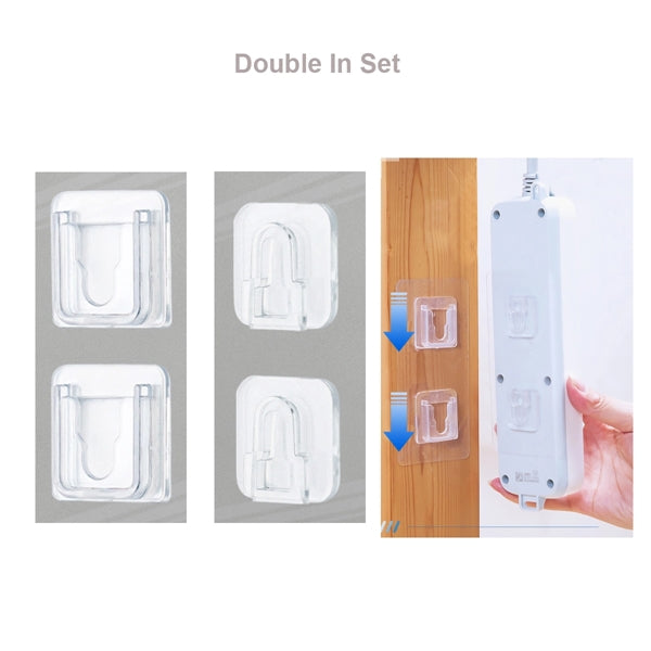 Self Adhesive Traceless Power Strip Holder