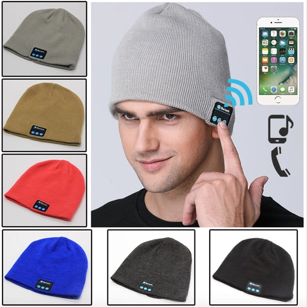 Bluetooth Earphone Knit Hat