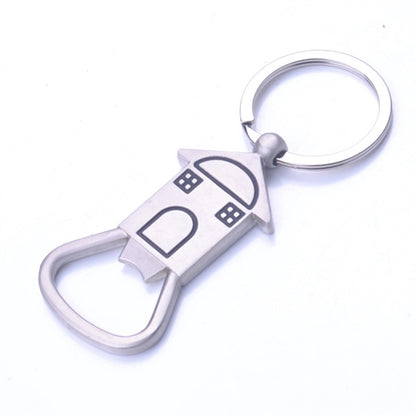 House Bottle Opener Key Chain