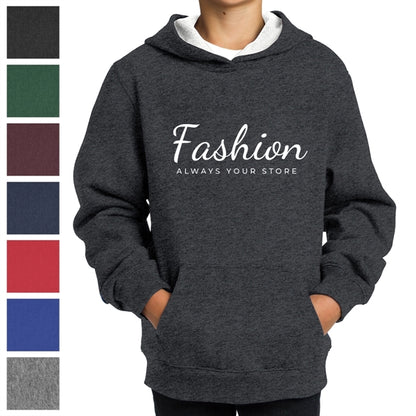 9 Oz. Kids' Pullover Hooded Sweatshirt