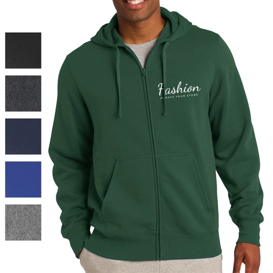 Crown Full-Zip Hooded Sweatshirt