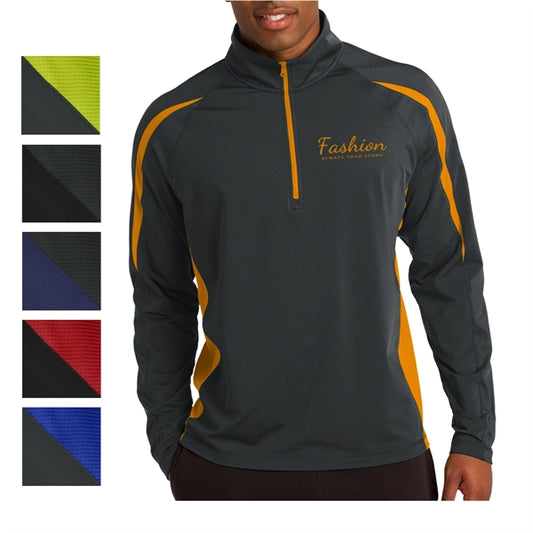 Masters' 1/2-Zip Colorblock Pullover