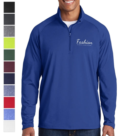 Sports Stretchy 1/2-Zip Pullover