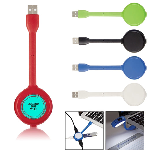 Aluminium USB Ports with Bright White Light Combo
