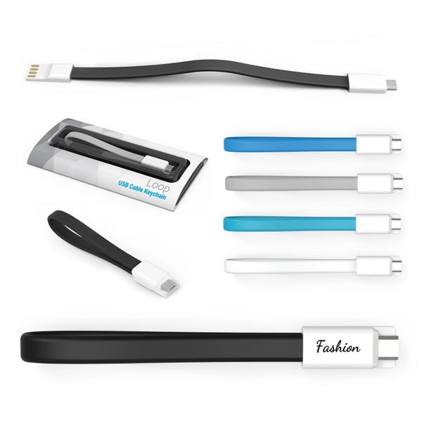 Looped Magnetic Micro USB Cable