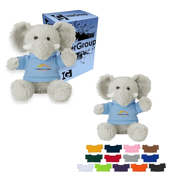 6" Cuddly Elephant