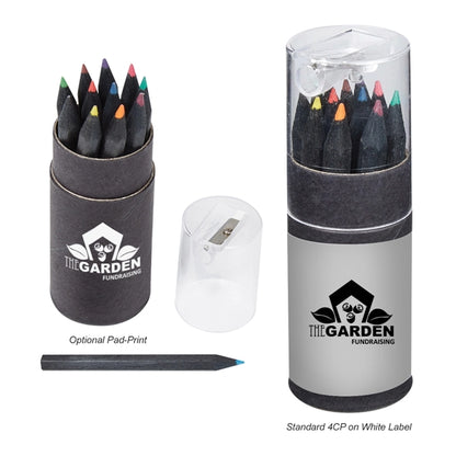 Colored Pencils with Sharpener