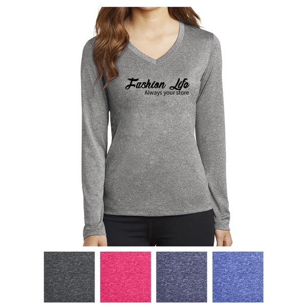 Lined On V-Neck Tee
