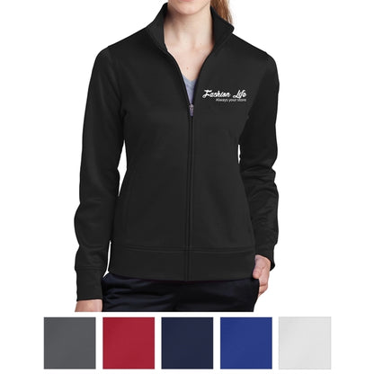 100% Polyester Full-Zip Jacket