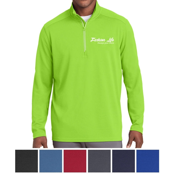 Textured 100% Polyester Shirt