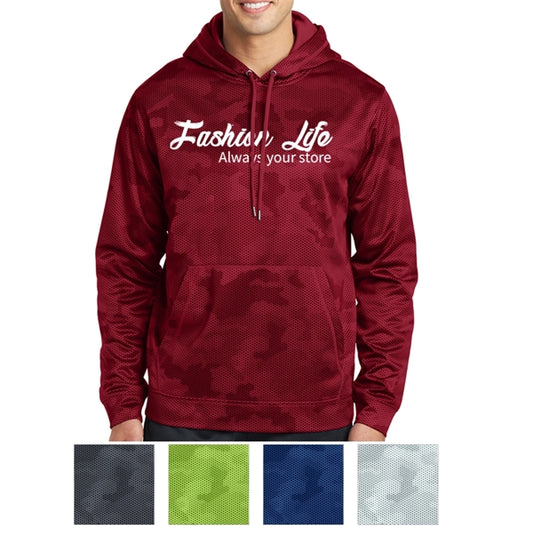 100% Polyester Hooded Pullover