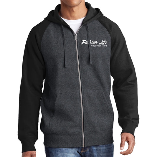 Raglan Hooded Jacket