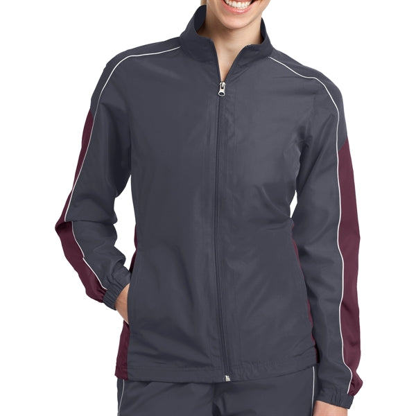 Ladies' Colorblock Wind Protective Jacket