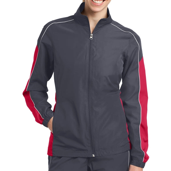 Ladies' Colorblock Wind Protective Jacket