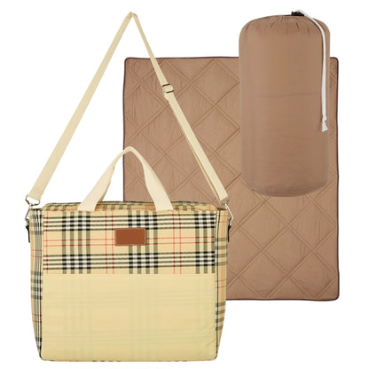 Cooler Bag with Puffy Blanket for Outdoors
