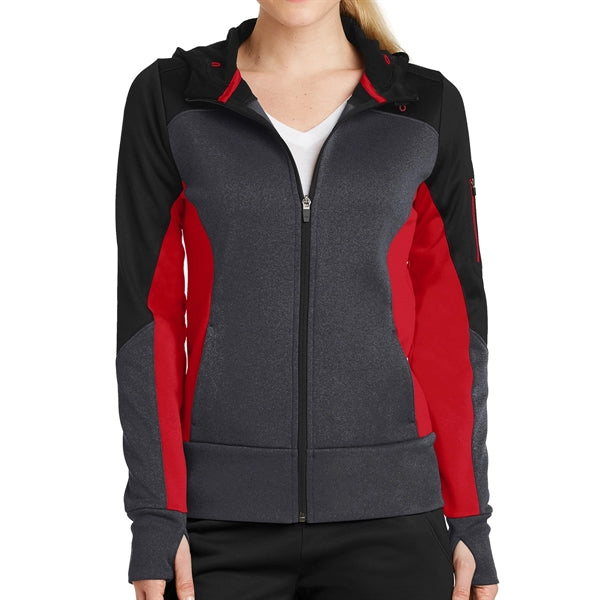 Women's Colorblock Full Zipper Jacket