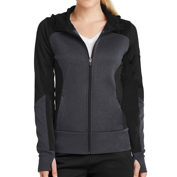 Women's Colorblock Full Zipper Jacket