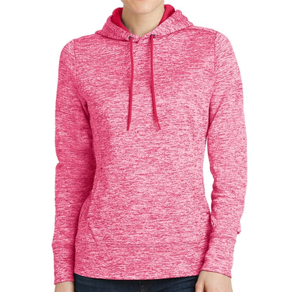 Electric Heather Pullover with Hood for Women