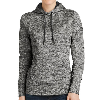 Electric Heather Pullover with Hood for Women
