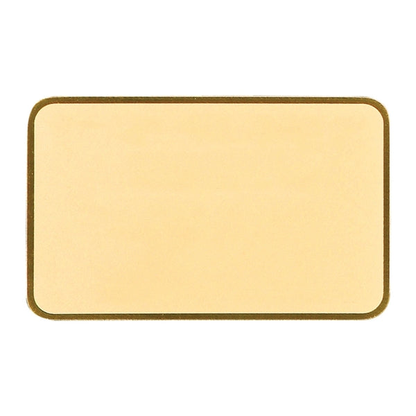 Wallet Card - Brass
