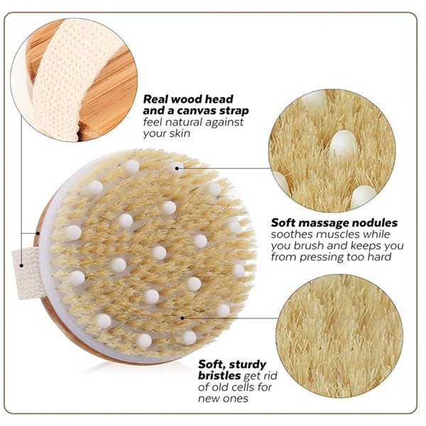 Body Brush for Wet or Dry Brushing