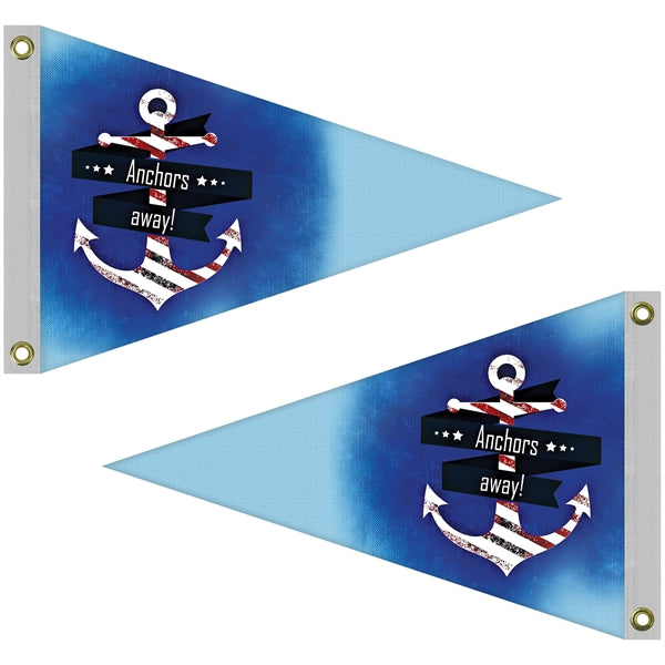 2' x 3' Double Sided Knit Polyester Pennant