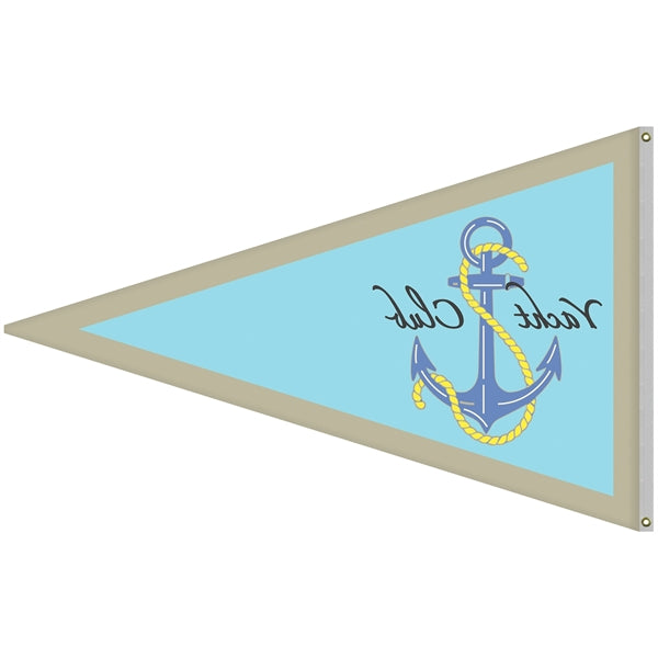 5' x 8' Single Reverse Knit Polyester Pennant