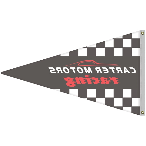 3' x 5' Single Reverse Knit Polyester Pennant