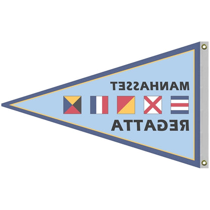 2.5' x 4' Single Reverse Knit Polyester Pennant