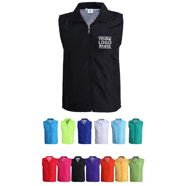 Full-Zip Polar Vest