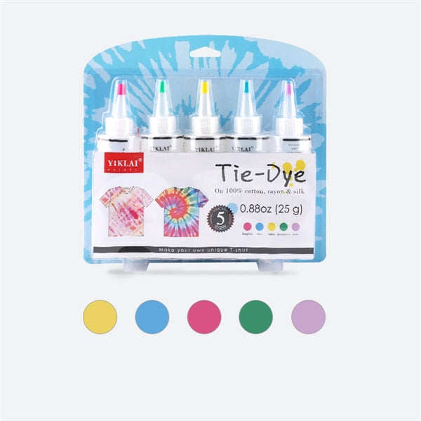 5 Colors Tie Dry DIY Kit