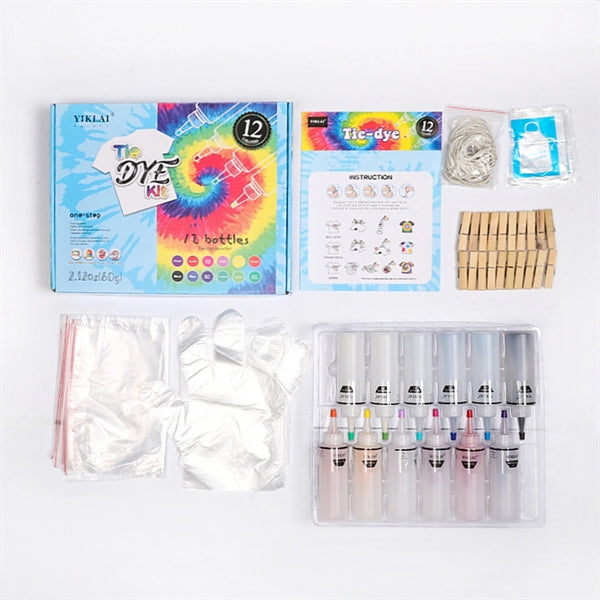 5 Colors Tie Dry DIY Kit