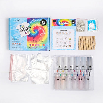 5 Colors Tie Dry DIY Kit