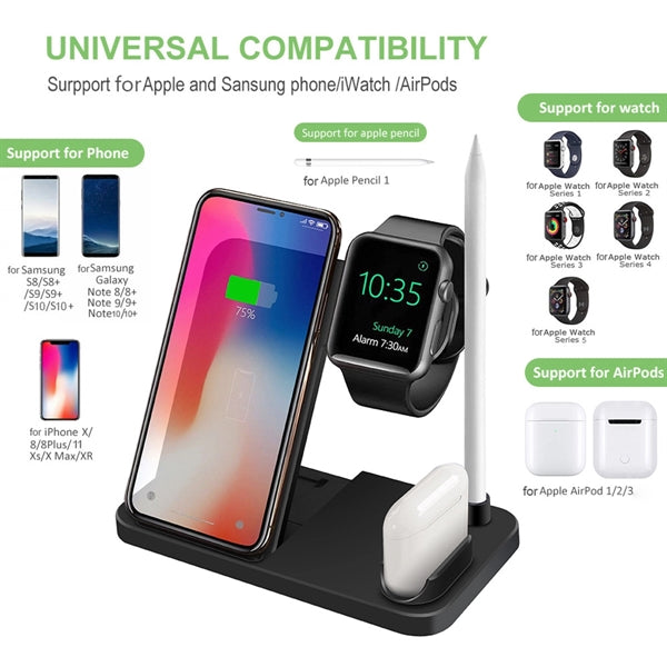 4 in 1 Wireless Charger