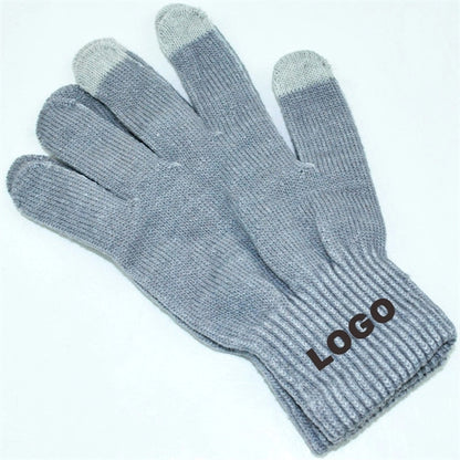 Screen Touch  Knit Gloves For Winter